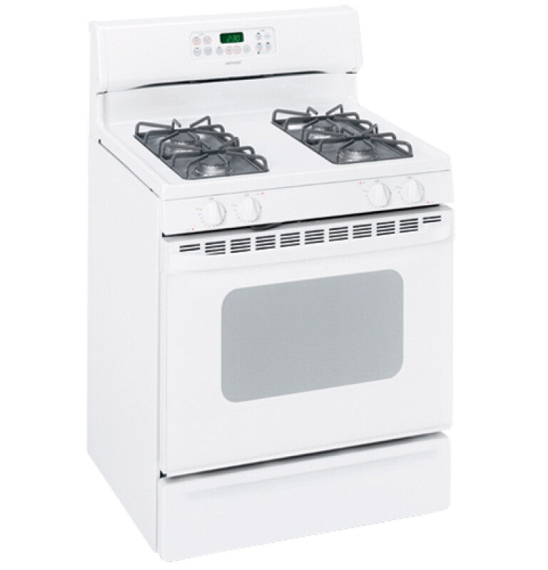 30" Free-Standing Gas Range RGB746WEHWW