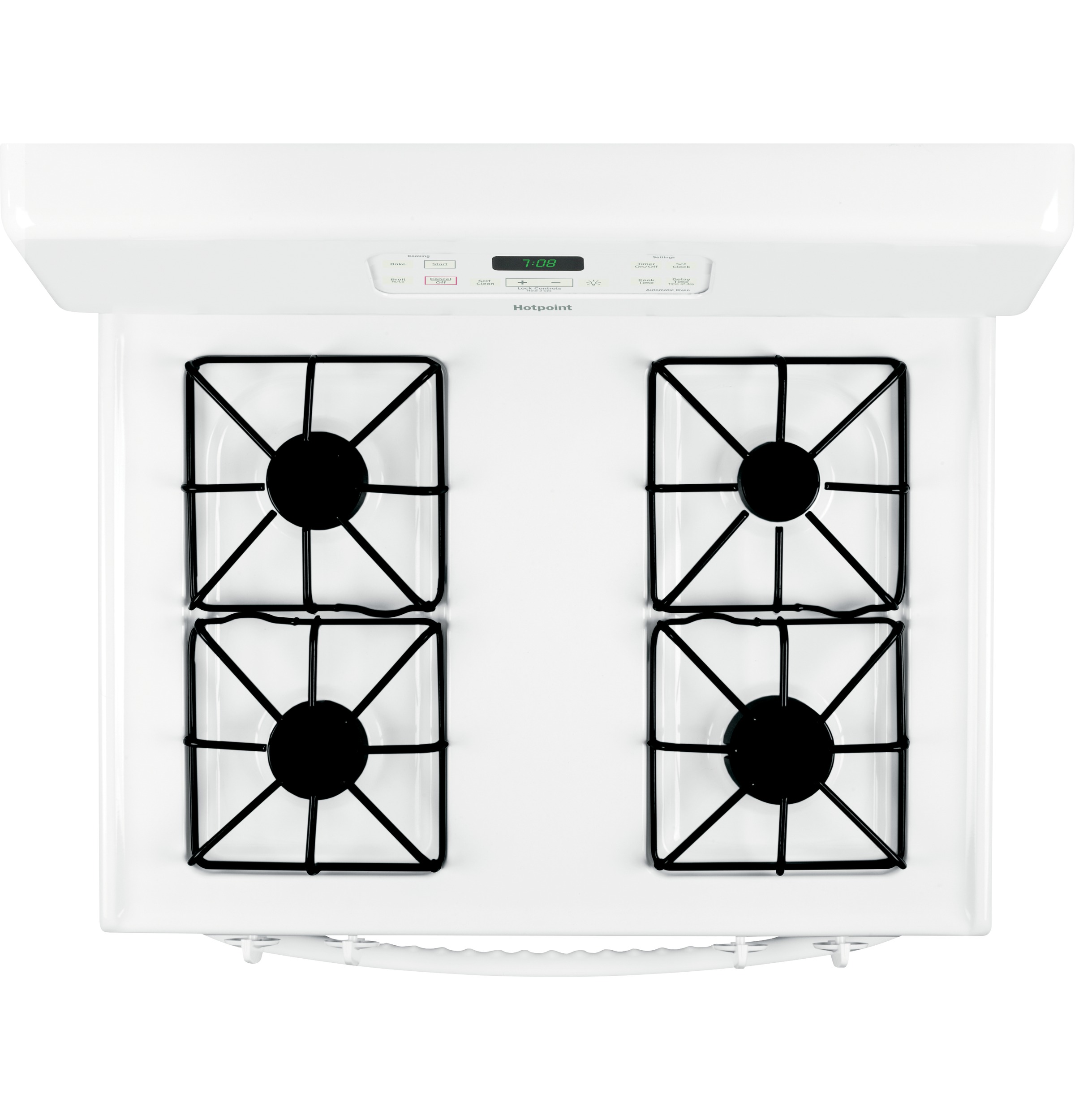 Hotpoint® 30" Free-Standing Gas Range RGB780DEHWW
