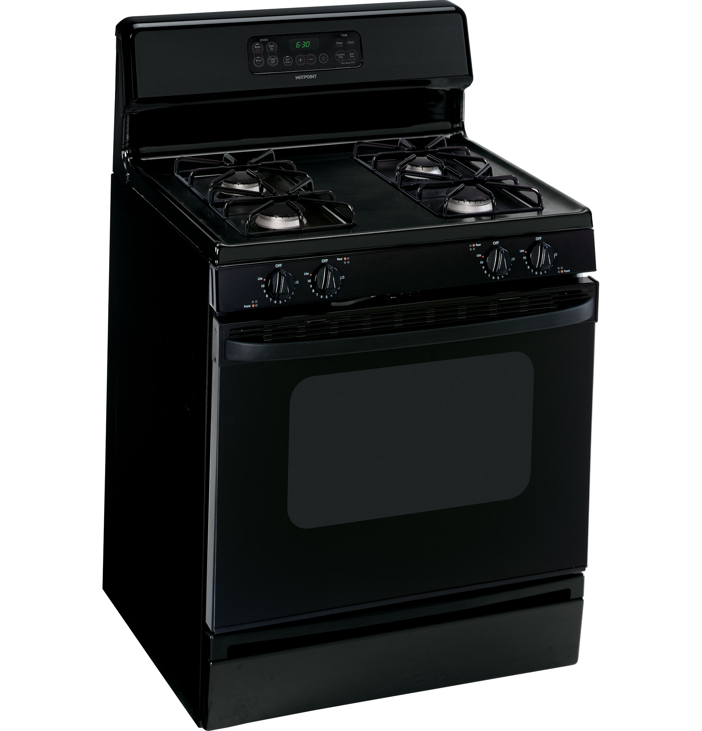30" Free-Standing Gas Range RGB790DEPBB