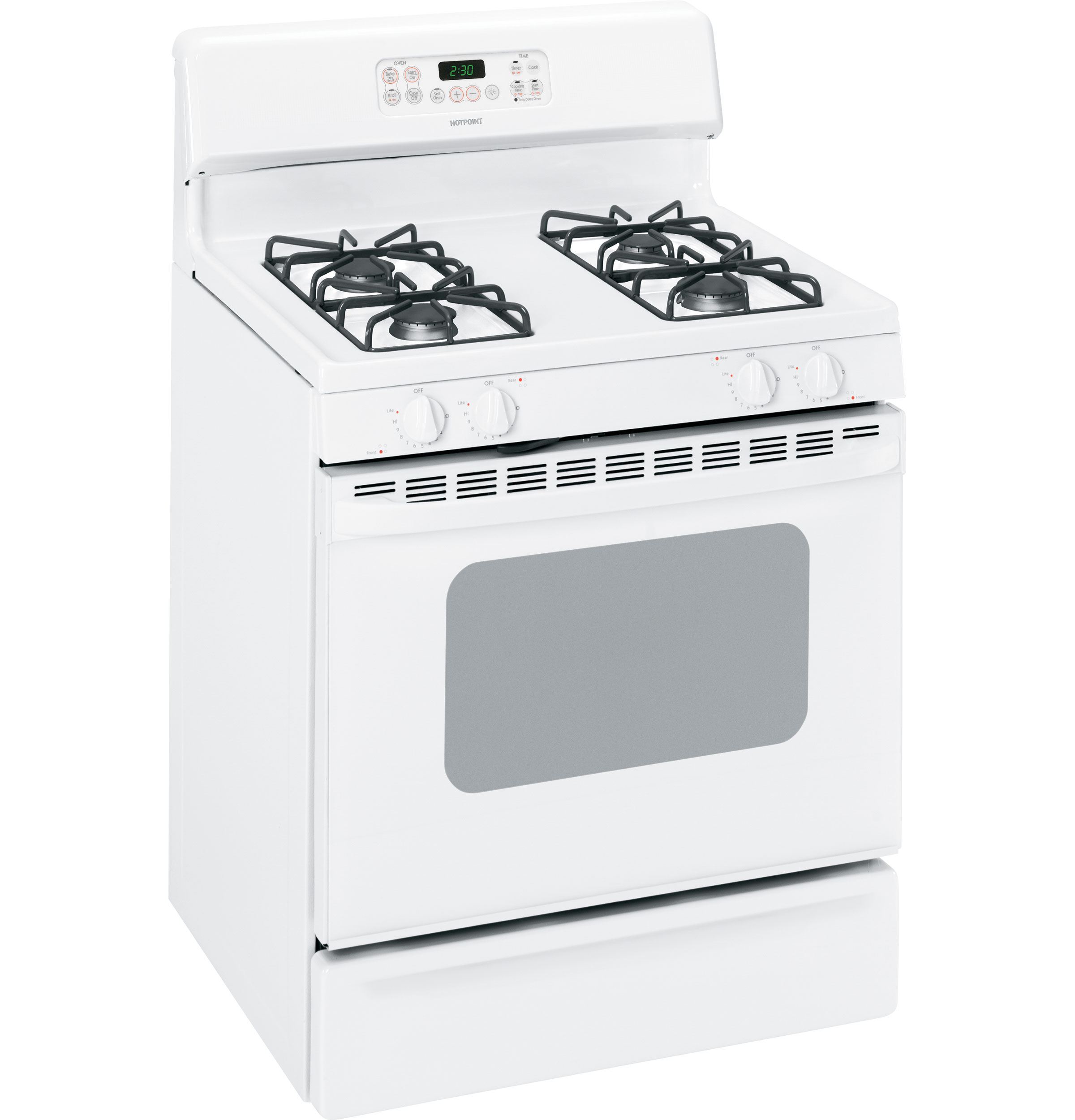 30" Free-Standing Gas Range RGB790DEPWW