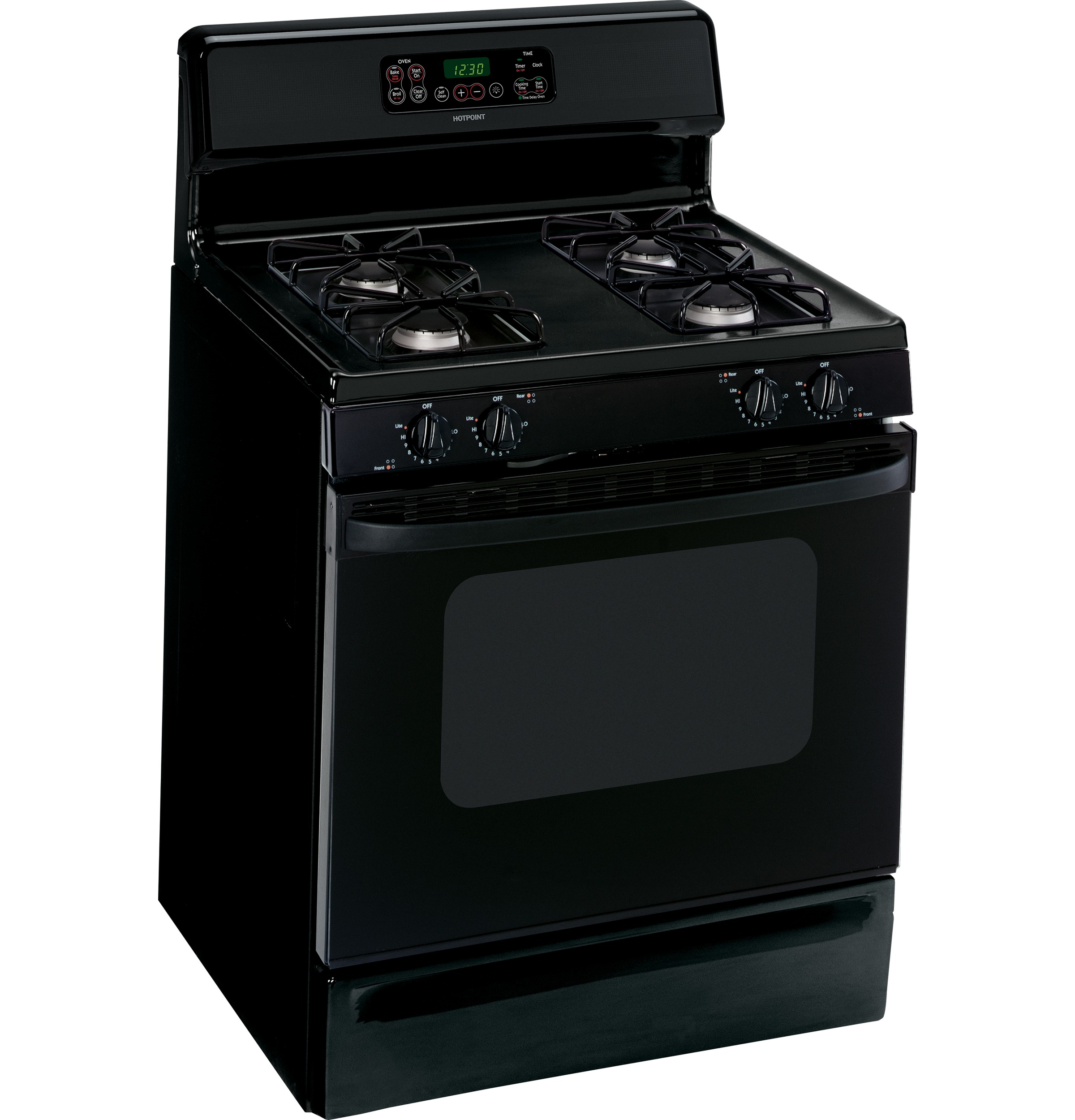 30" Free-Standing Gas Range RGB790DETBB