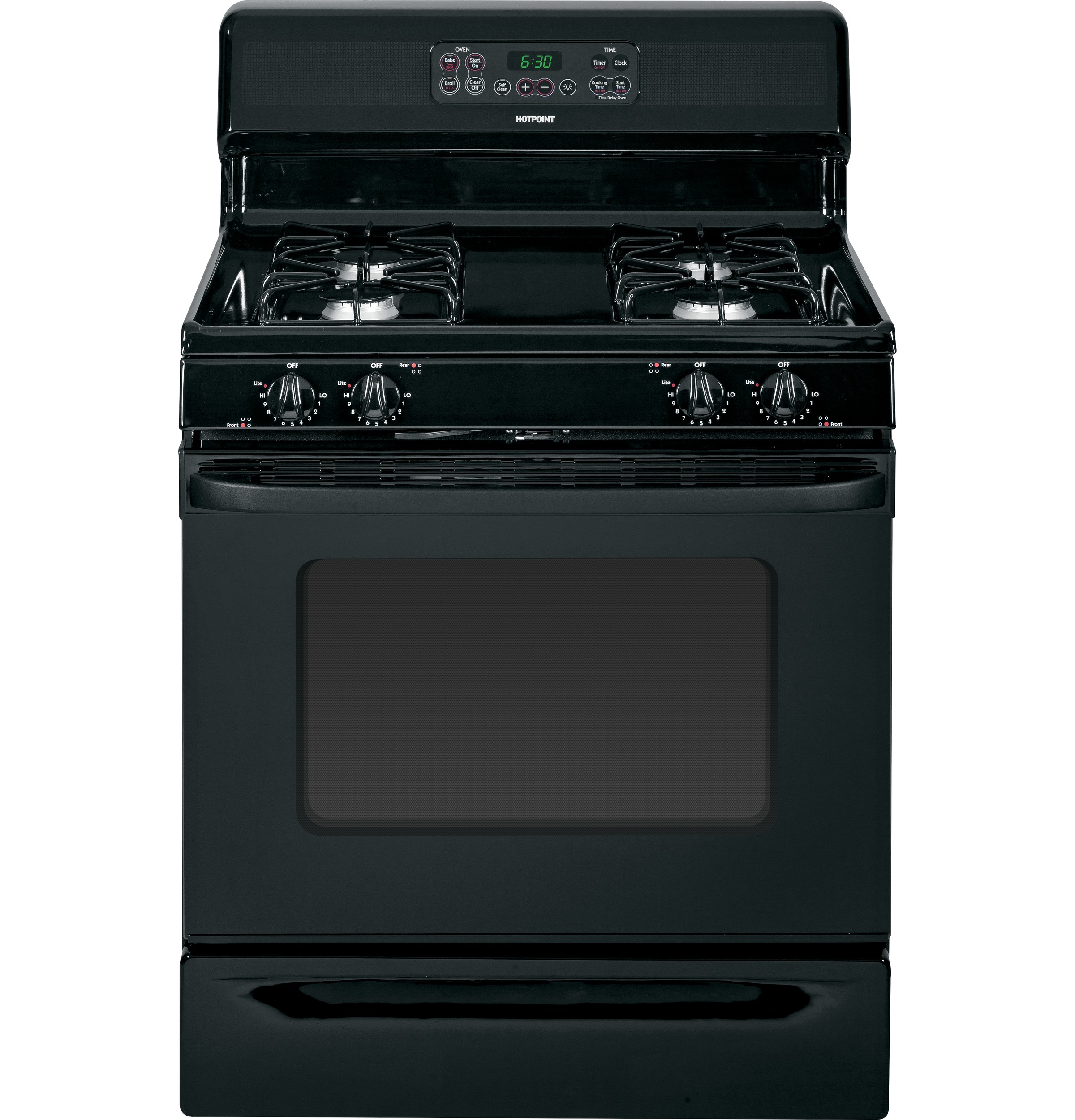 30" Free-Standing Gas Range RGB790DETBB