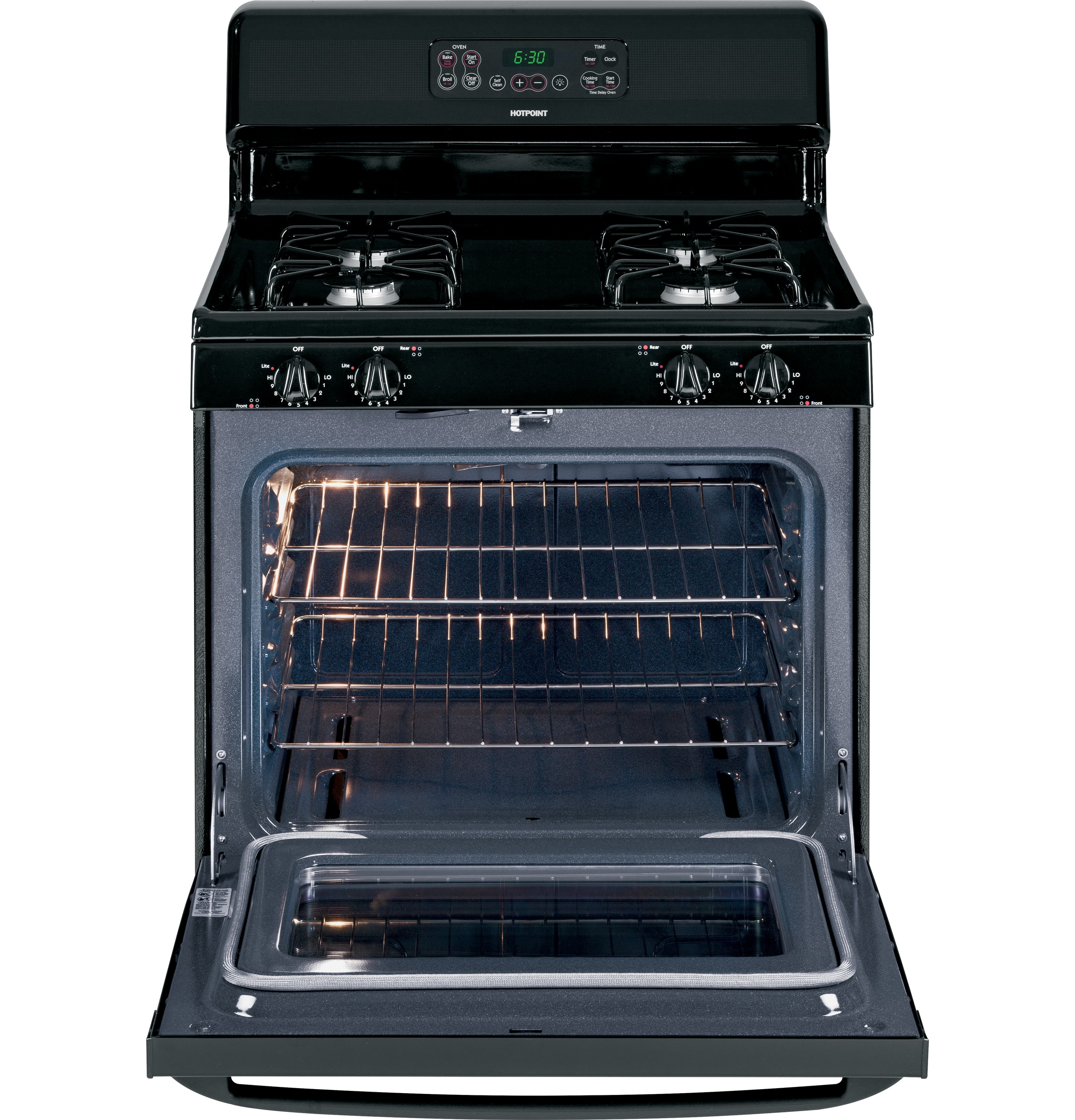 30" Free-Standing Gas Range RGB790DETBB
