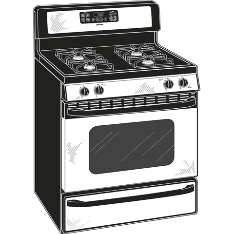30" Free-Standing Gas Range RGB790SEPSA