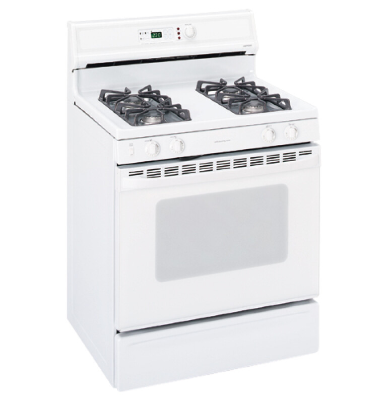 30" Free-Standing Gas Range RGB845WECWW