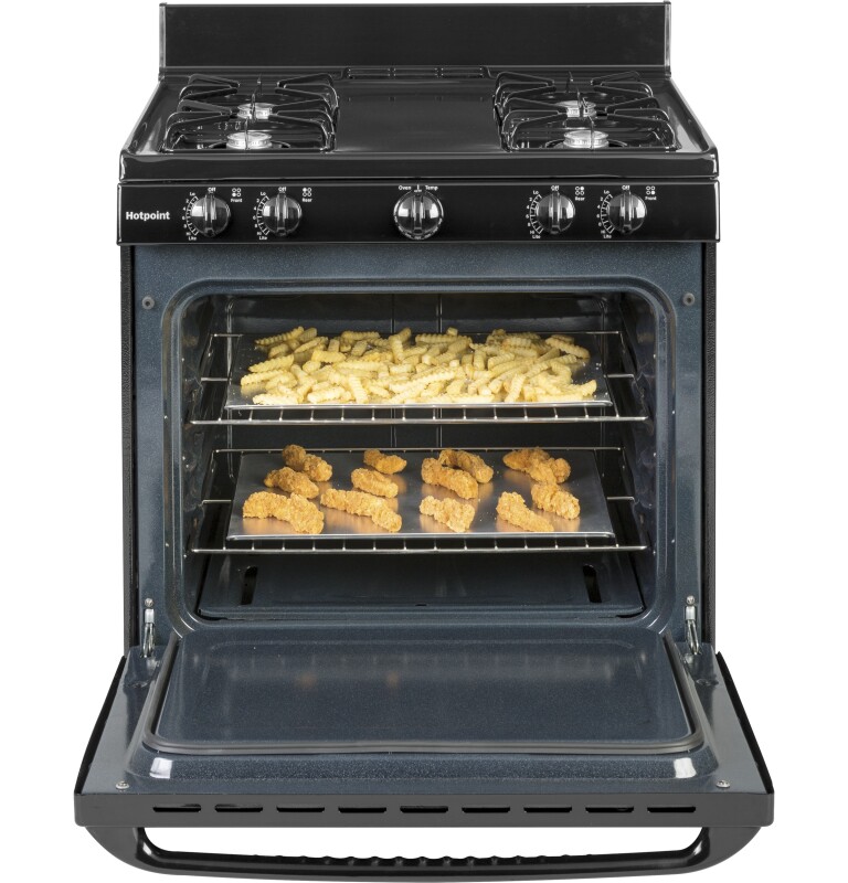 30" Free-Standing Gas Range RGBS100DMBB
