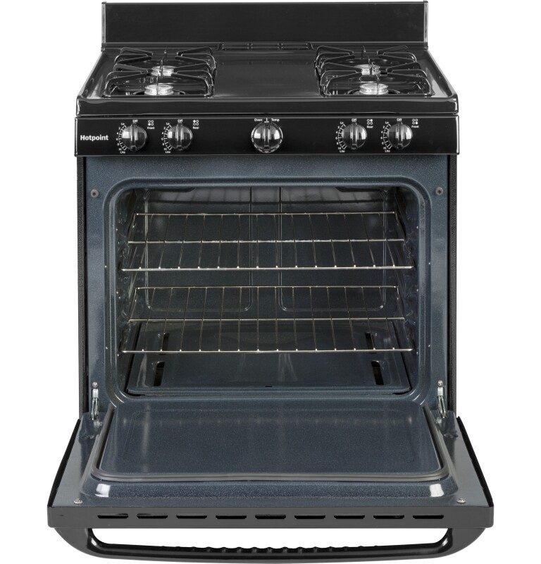 30" Free-Standing Gas Range RGBS100DMBB