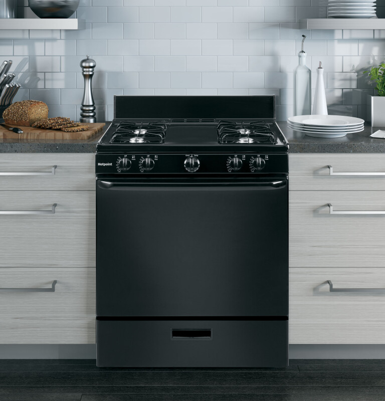 30" Free-Standing Gas Range RGBS100DMBB
