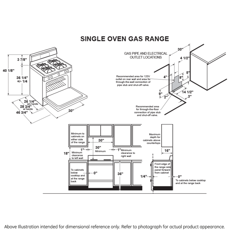 30" Free-Standing Gas Range RGBS100DMWW