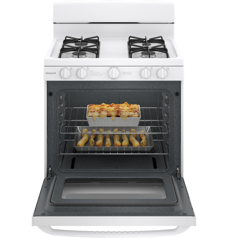 30" Free-standing Gas Range With Cordless Battery Ignition RGBS200DMWW