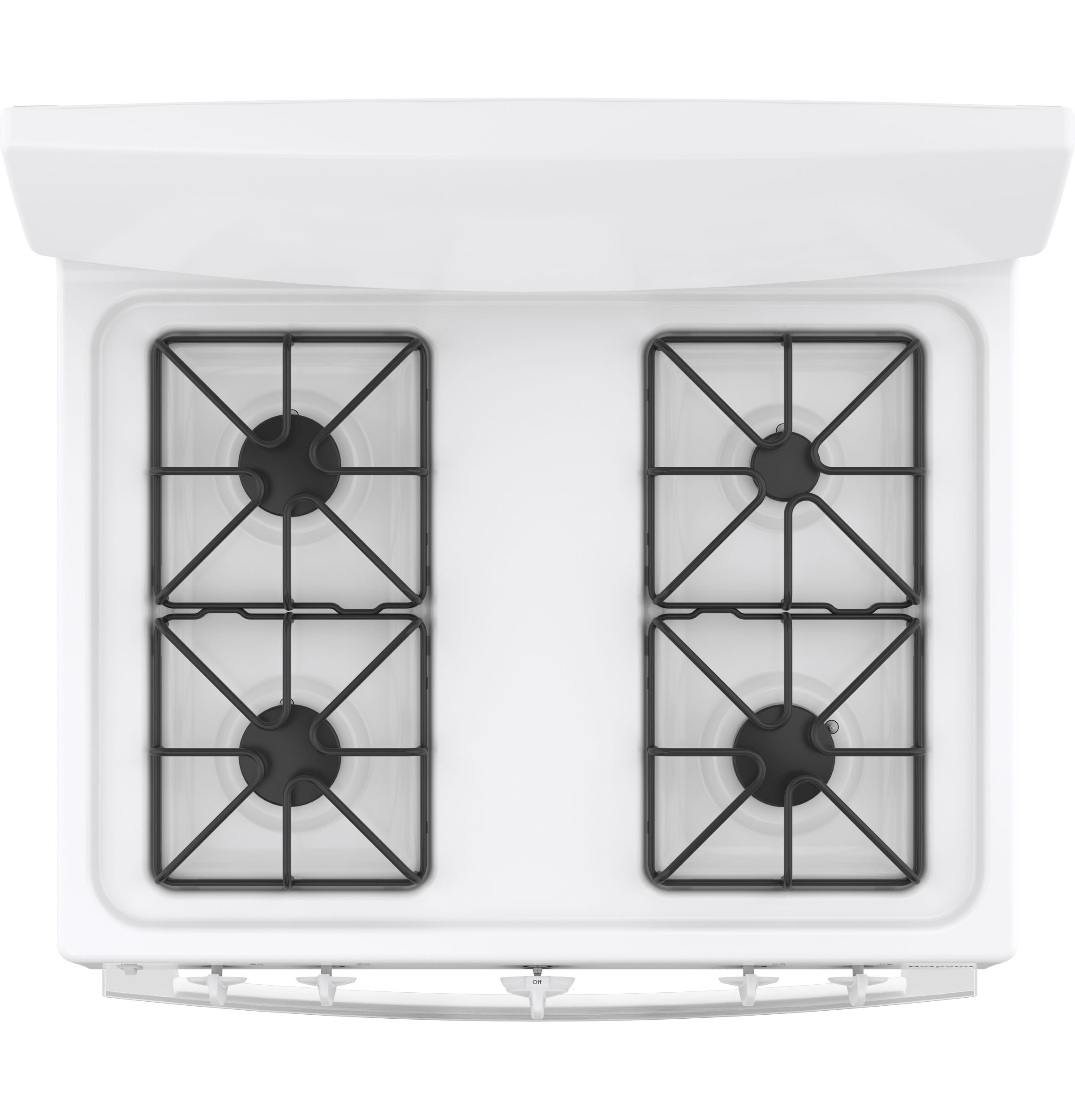 30" Free-Standing Front Control Gas Range RGBS330DRWW