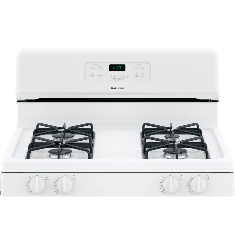 30" Free-standing Standard Clean Gas Range RGBS400DMWW