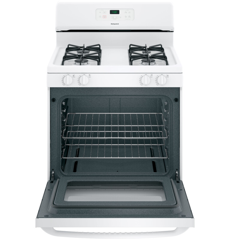 30" Free-standing Standard Clean Gas Range RGBS400DMWW