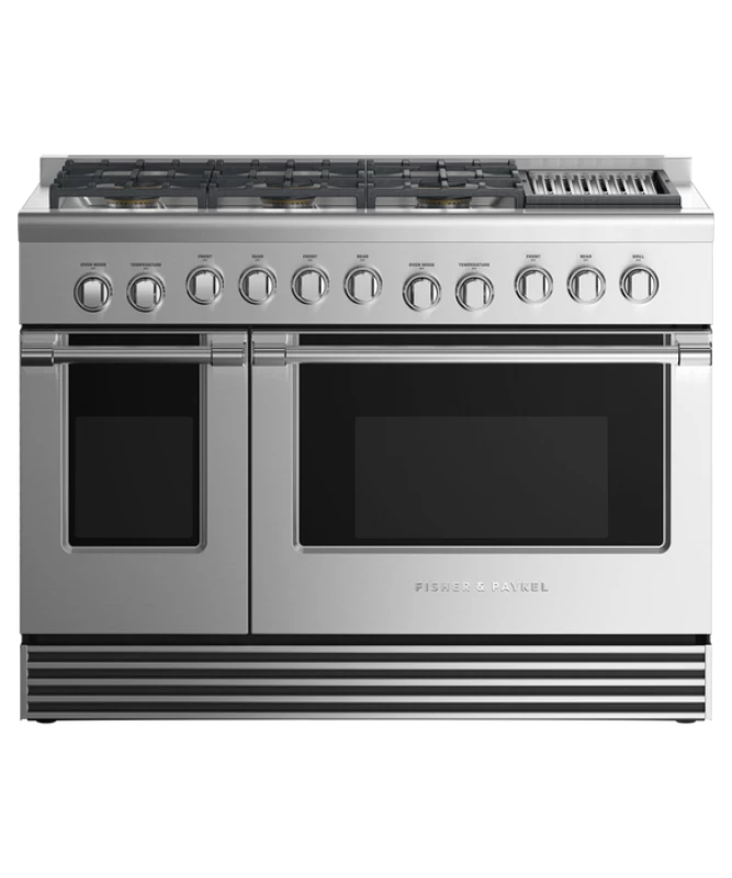 Gas Range, 48", 6 Burners with Grill RGV2486GLNN