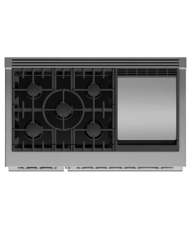 Gas Range, 48", 5 Burners with Griddle RGV3485GDN