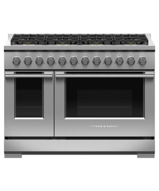 Fisher Paykel Gas Range, 48", 8 Burners Stainless Steel RGV3488N Picture 1