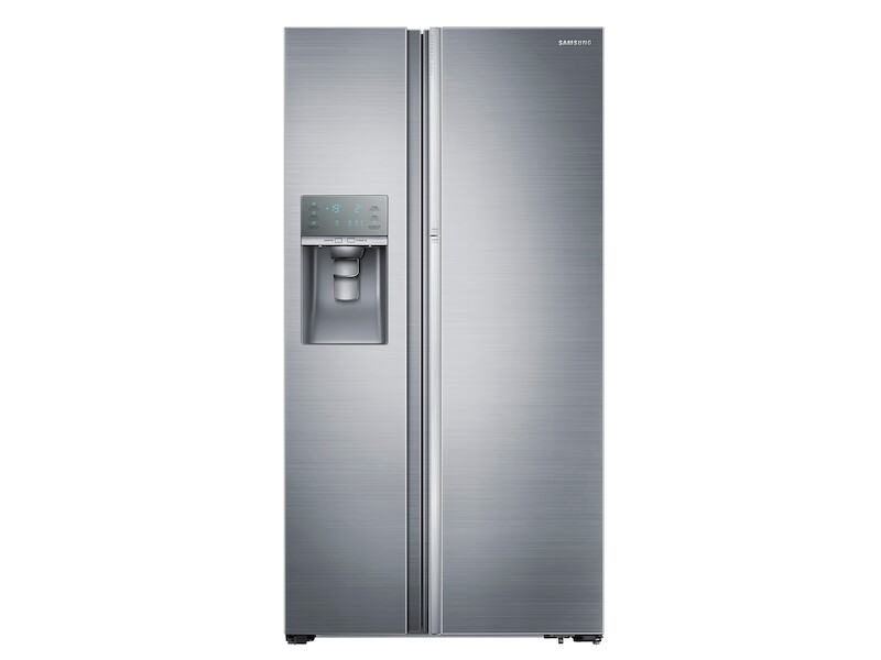 22 cu. ft. Food Showcase Counter Depth Side-by-Side Refrigerator with Metal Cooling in Stainless Steel RH22H9010SG