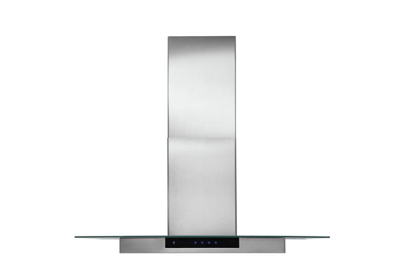 36" Glass and Stainless Canopy Wall-Mount Hood RH36WCT6GS