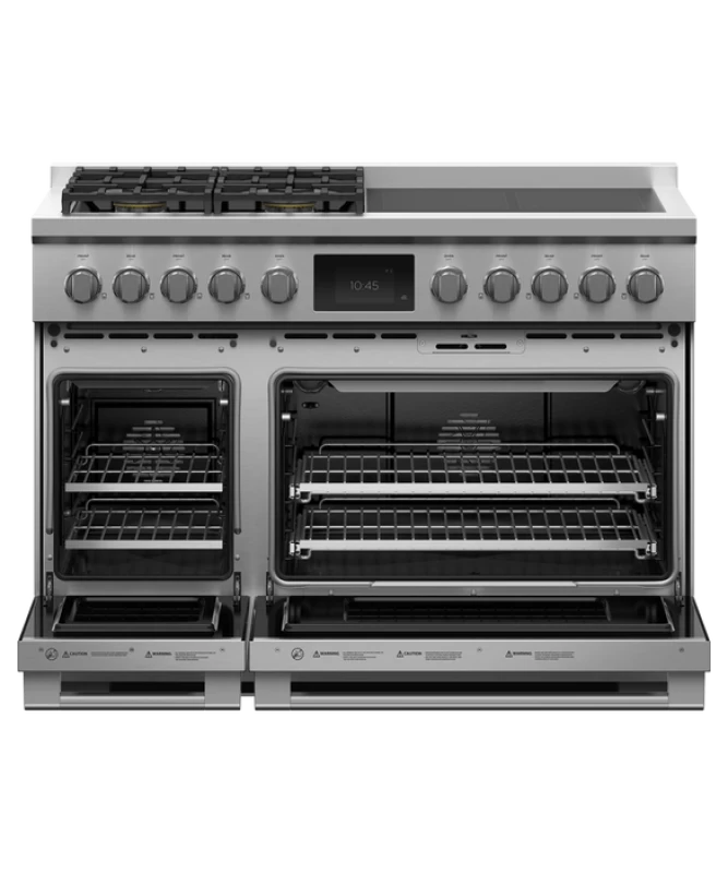 Dual Fuel Range, 48", 4 Burners, 4 Induction Zones, Self-cleaning, LPG RHV3484L