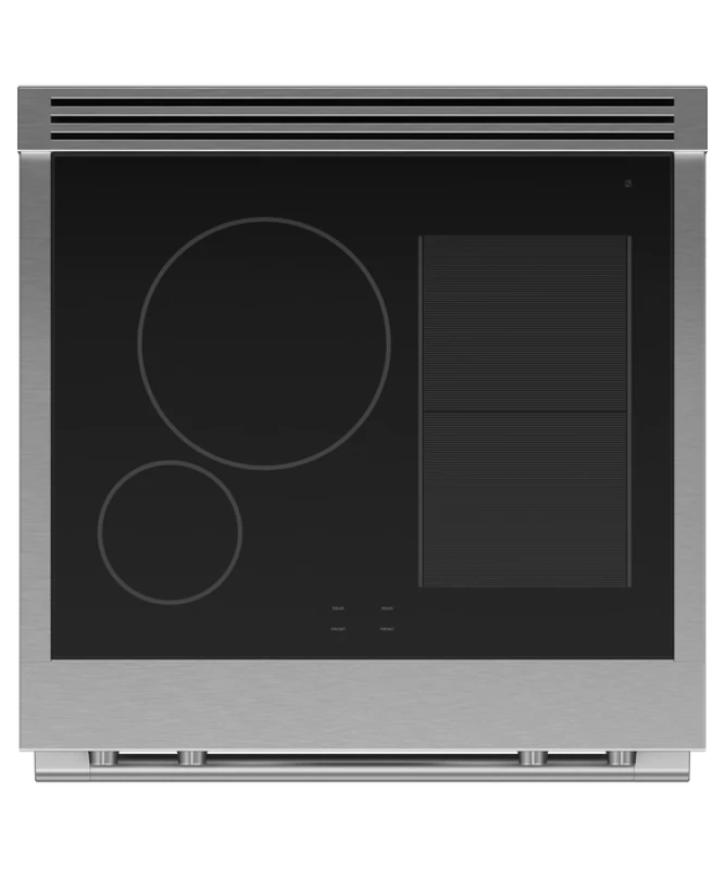 Induction Range, 30", 4 Zones with SmartZone, Self-cleaning RIV3304