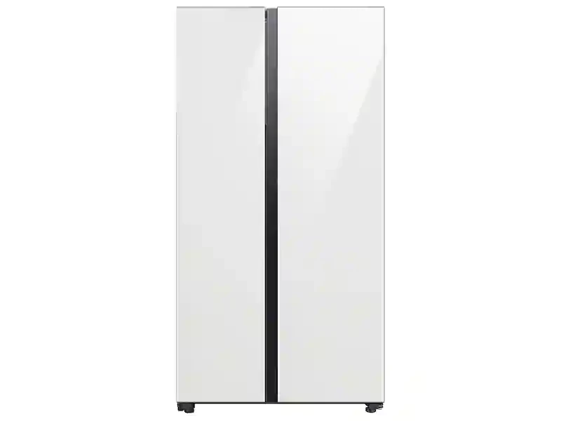 23 CF Bespoke Counter Depth Side by Side Refrigerator w/Beverage Center RS23CB760012AA