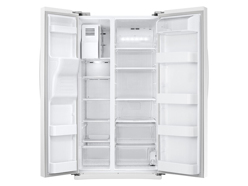 25 cu. ft. Side-by-Side Refrigerator with LED Lighting RS25J500DWW