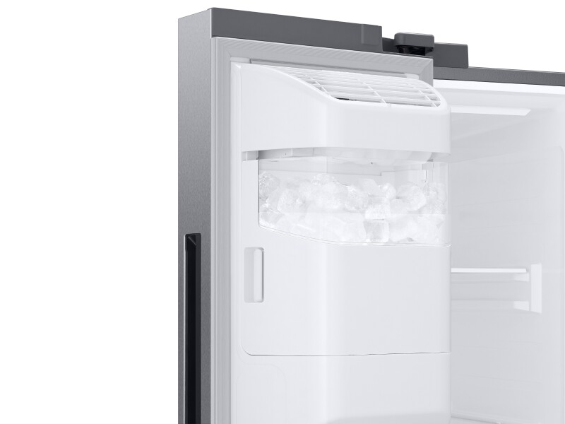 27.4 cu. ft. Large Capacity Side-by-Side Refrigerator in Stainless Steel RS27T5200SRAA