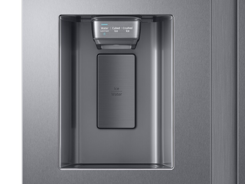27.4 cu. ft. Large Capacity Side-by-Side Refrigerator in Stainless Steel RS27T5200SRAA