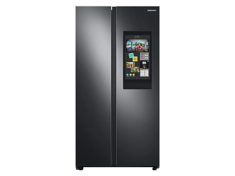Samsung 27.3 cu. ft. Smart Side-by-Side Refrigerator with Family Hub Other RS28A5F61SGAA Picture 1