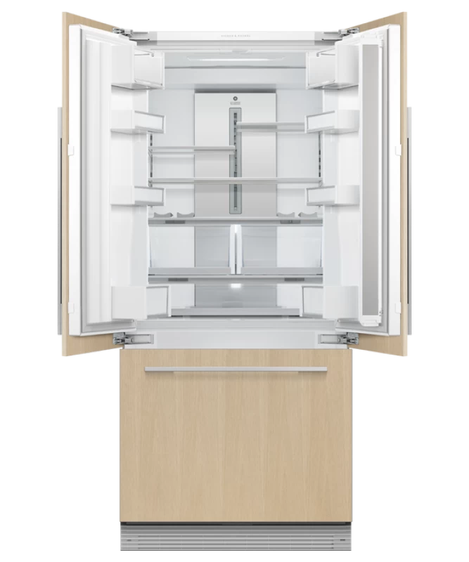 Integrated French Door Refrigerator Freezer, 32", Ice RS32A72J1