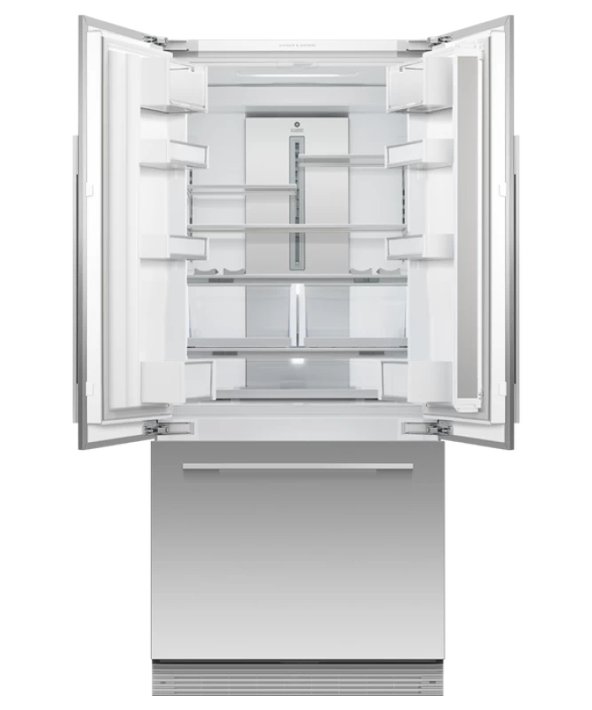Integrated French Door Refrigerator Freezer, 32", Ice RS32A72J1