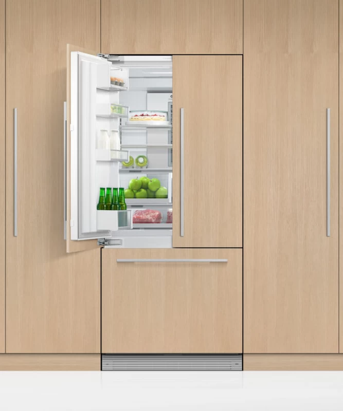 Integrated French Door Refrigerator Freezer, 32", Ice RS32A72J1