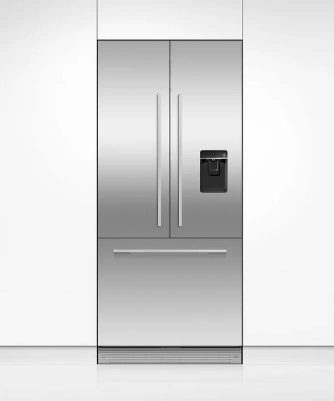 Integrated French Door Refrigerator Freezer, 32", Ice & Water RS32A72U1