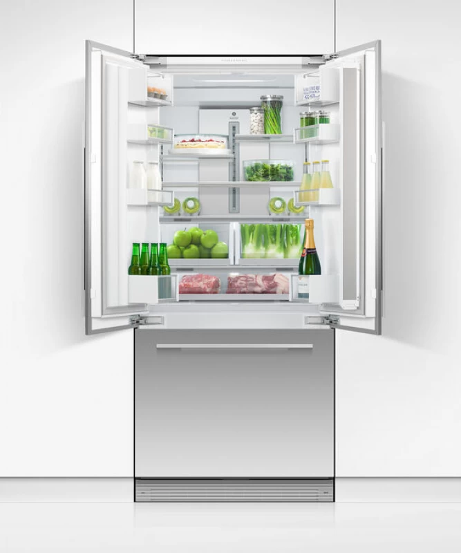 Integrated French Door Refrigerator Freezer, 32", Ice & Water RS32A72U1