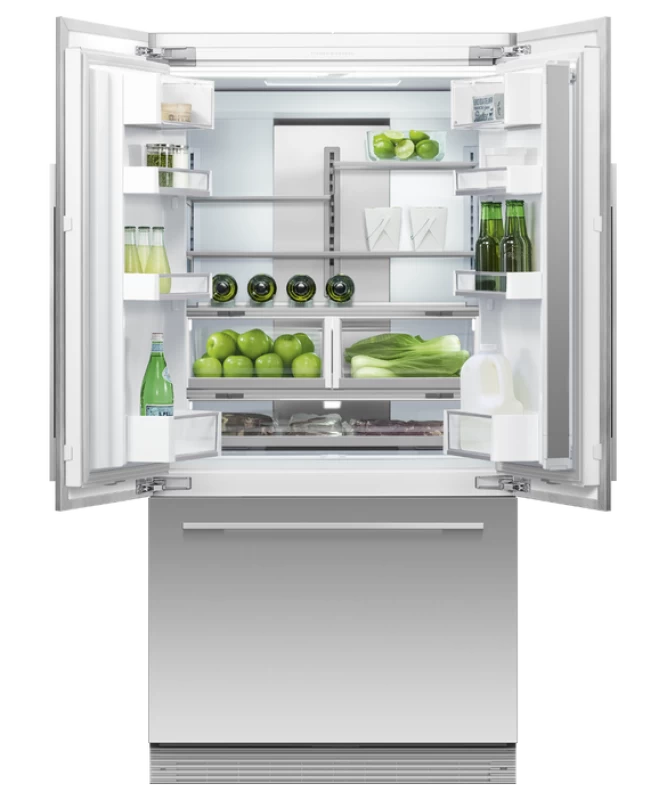 Integrated French Door Refrigerator Freezer, 36", Ice RS36A72J1N
