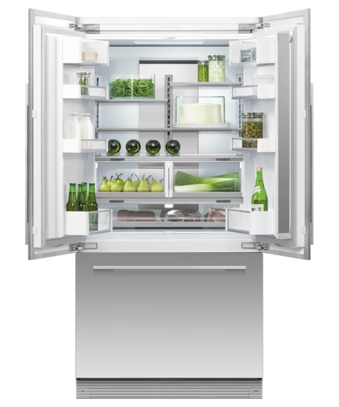 Integrated French Door Refrigerator Freezer, 36", Ice & Water RS36A72U1N
