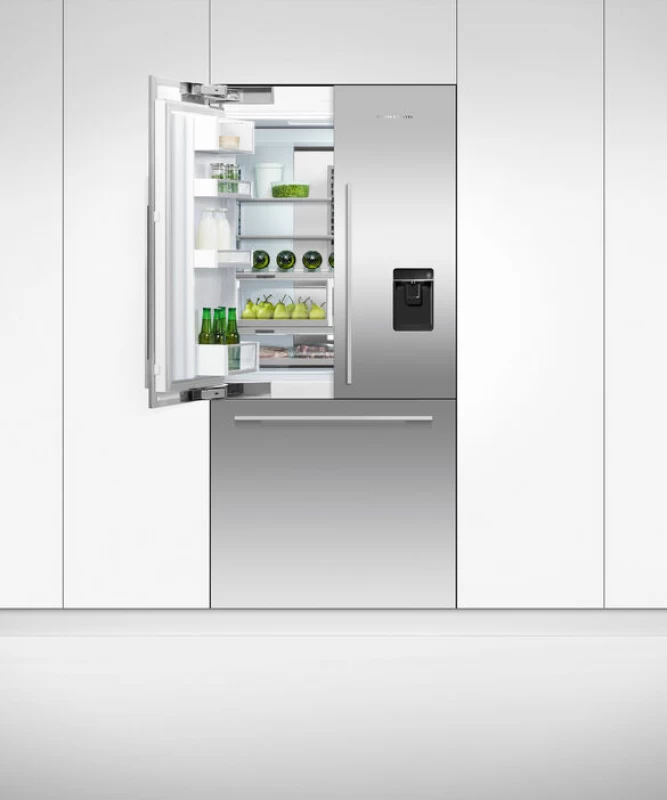 Integrated French Door Refrigerator Freezer, 36", Ice & Water RS36A80U1N