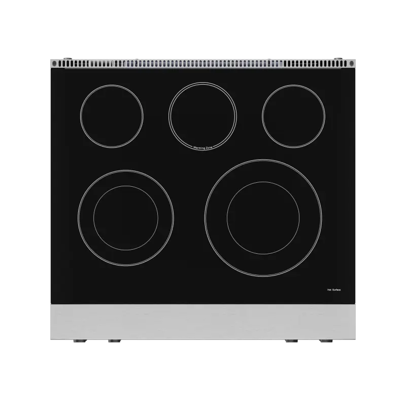 30 Inch Professional Electric Range With Tilt Panel Touch Control In Stainless Steel/black Gordon Ramsay Series RSE30BLK