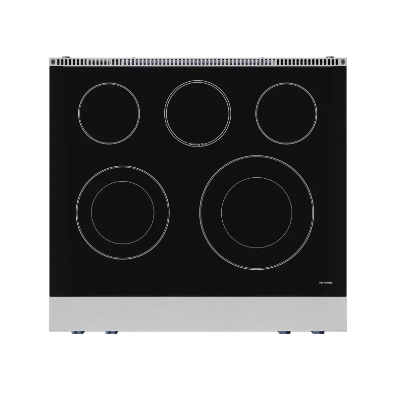 30 Inch Professional Electric Range With Tilt Panel Touch Control In Stainless Steel/navy Blue Gordon Ramsay Series RSE30BLU