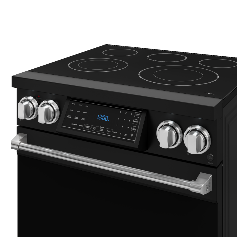 30 Inch Professional Electric Range With Tilt Panel Touch Control In Black/stainless Steel Gordon Ramsay Series RSE30BSS