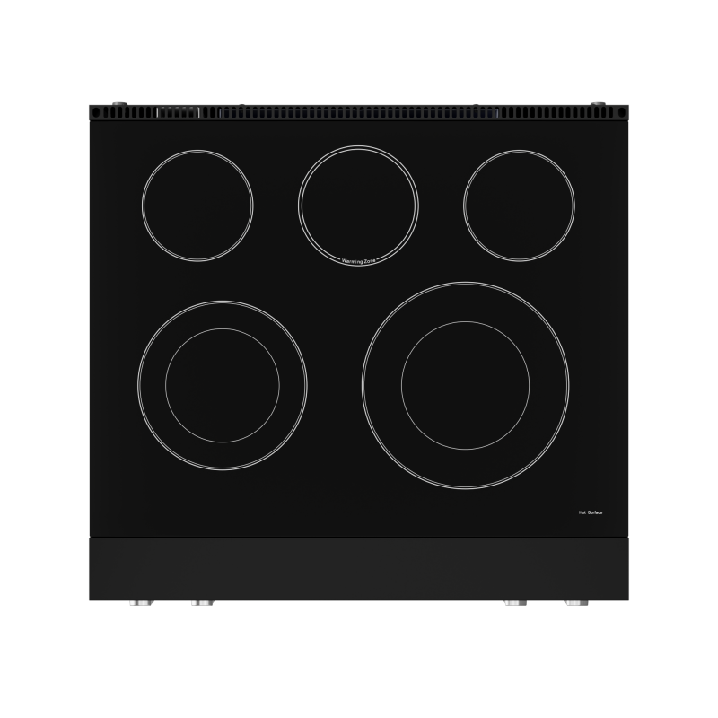 30 Inch Professional Electric Range With Tilt Panel Touch Control In Black/stainless Steel Gordon Ramsay Series RSE30BSS