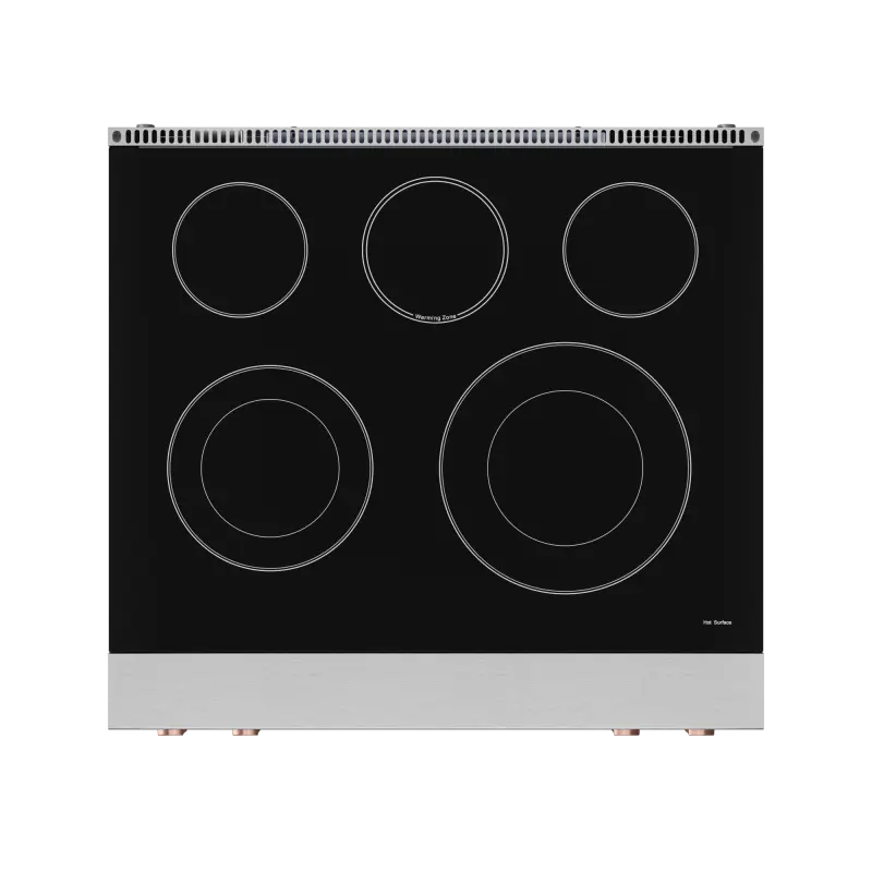 30 Inch Professional Electric Range With Tilt Panel Touch Control In Stainless Steel/rose Gold Gordon Ramsay Series RSE30RSG