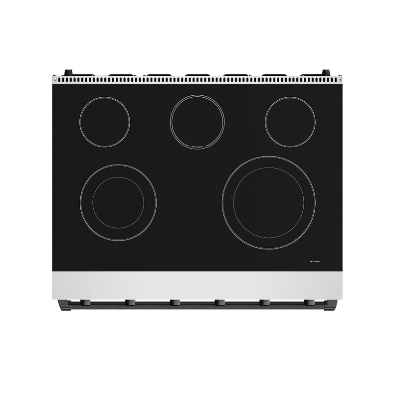 36 Inch Professional Electric Range In Stainless Steel/black Gordon Ramsay Series RSE36PBLK