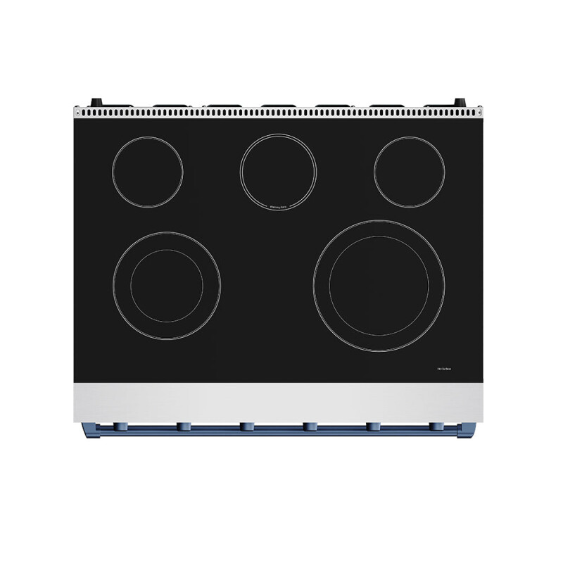 36 Inch Professional Electric Range In Stainless Steel/blue Gordon Ramsay Series RSE36PBLU