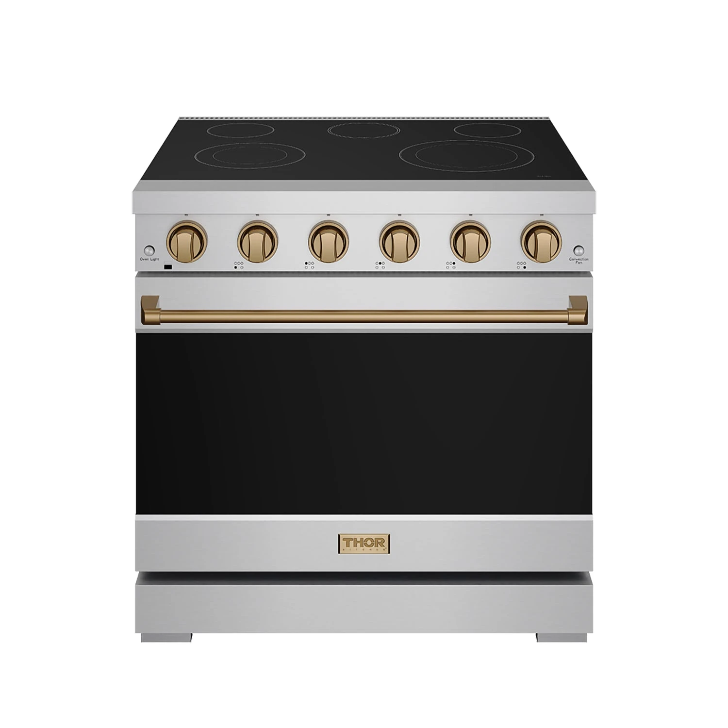 36 Inch Professional Electric Range In Stainless Steel/bronze Gordon Ramsay Series RSE36PBRZ