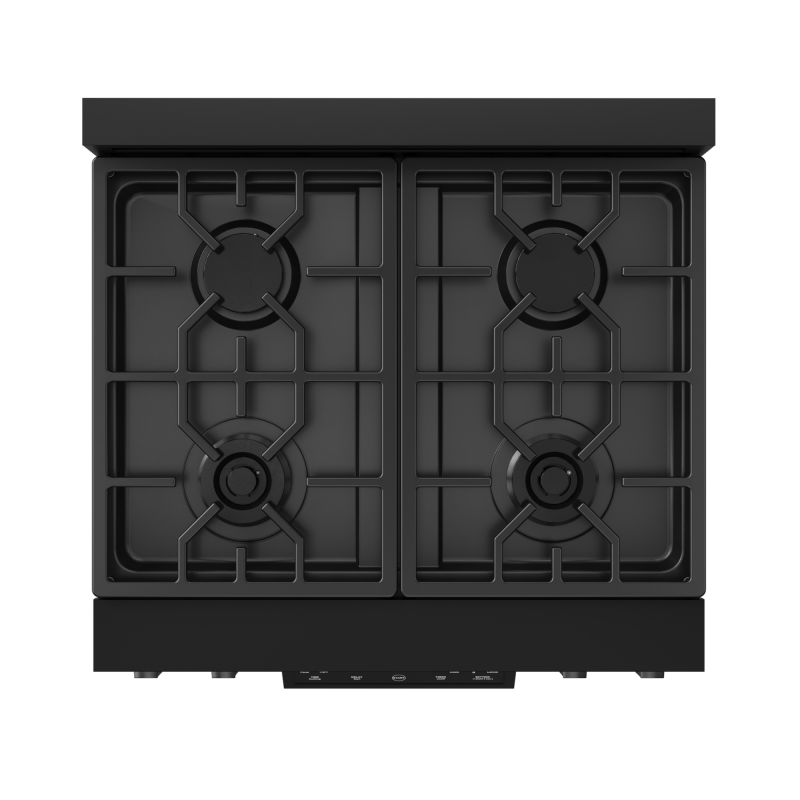 30 Inch Professional Lp Range With Tilt Panel Touch Control In Matte Black Gordon Ramsay Series RSG30BLP