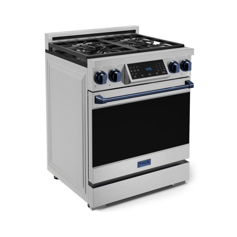 30 Inch Professional Lp Range With Tilt Panel Touch Control In Stainless Steel/blue Gordon Ramsay Series RSG30LPBLU