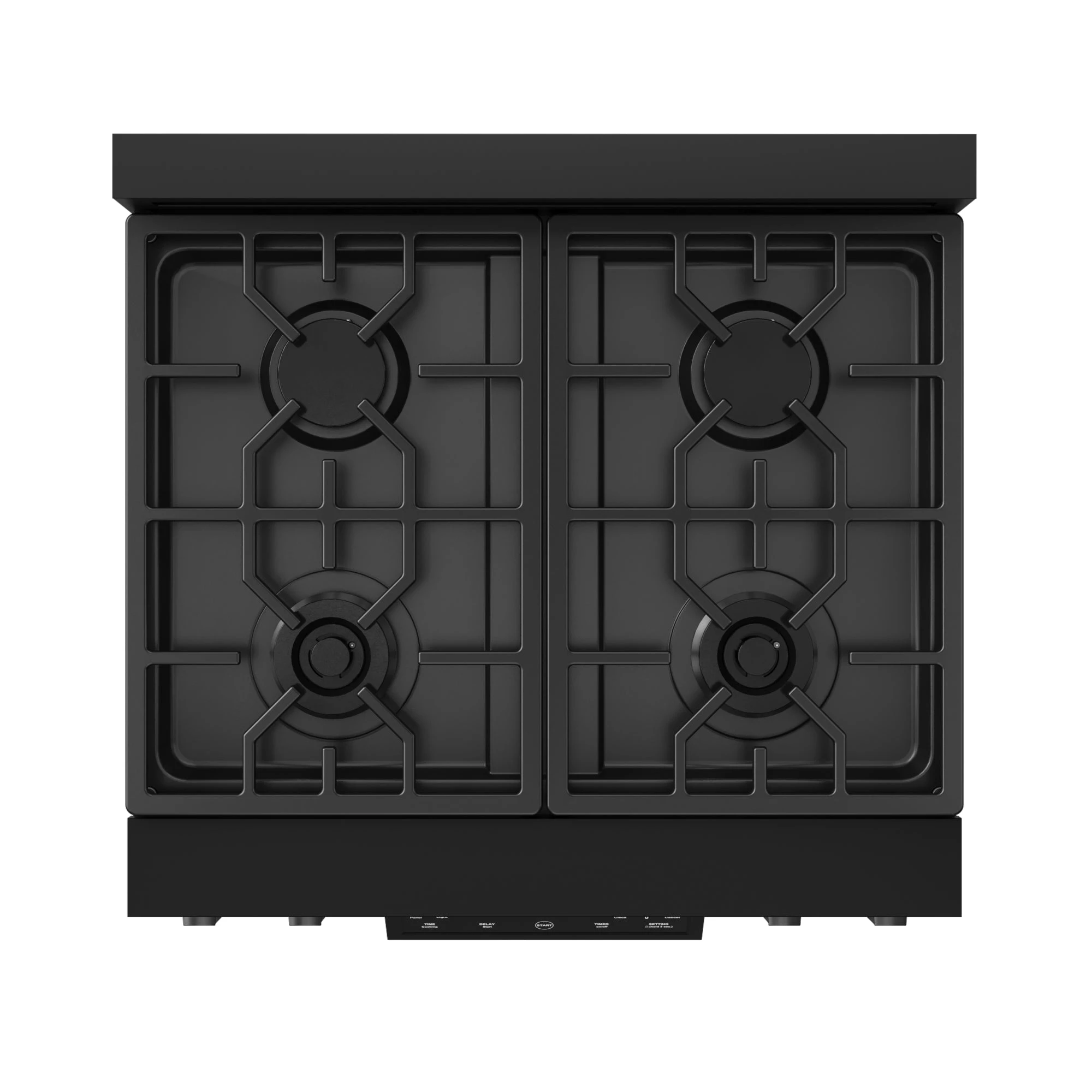 30 Inch Professional Gas Range With Precision Knob Control In Black RSG30PB