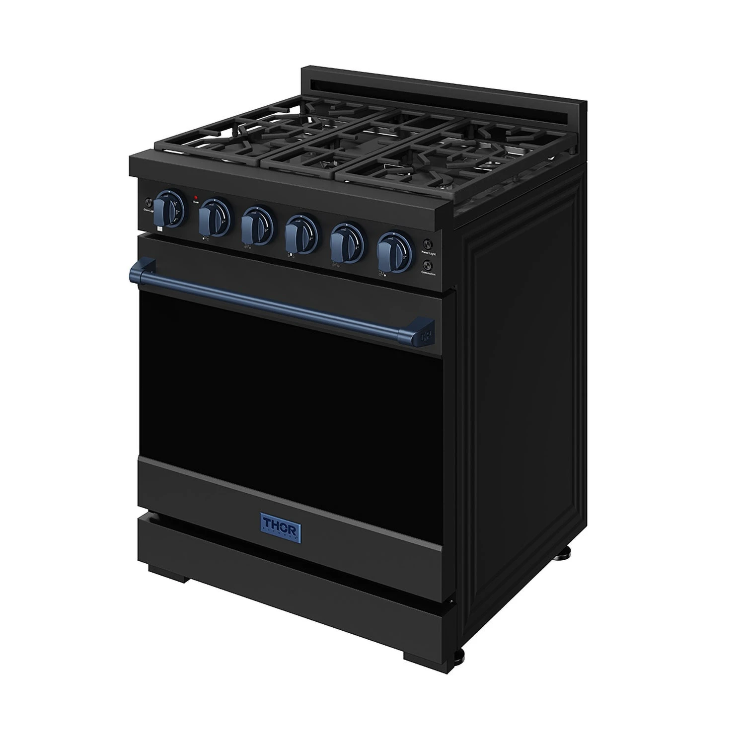 30 Inch Professional Gas With Precision Knob Control In Black/blue RSG30PBBLU