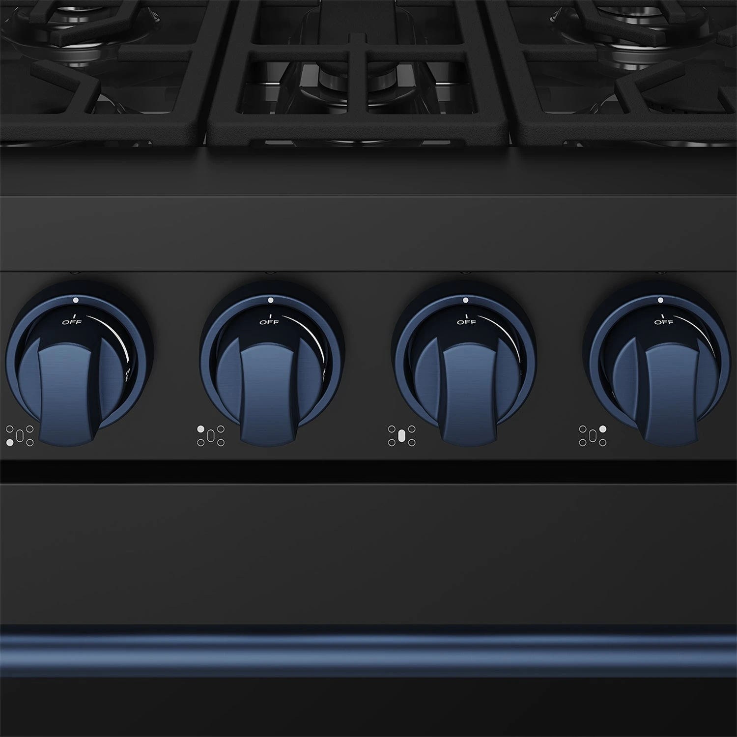 30 Inch Professional Liquid Propane With Precision Knob Control In Black/blue RSG30PBLPBLU